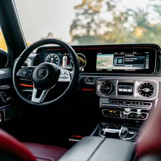 G Wagon interior wallpaper