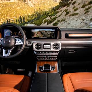 G Wagon interior wallpaper