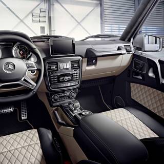 G Wagon interior wallpaper