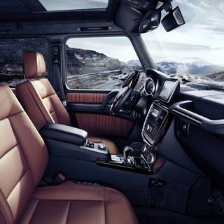 G Wagon interior wallpaper