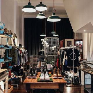 Clothes shop wallpaper