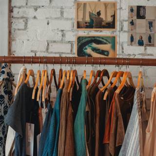 Clothes shop wallpaper