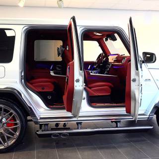 G Wagon interior wallpaper
