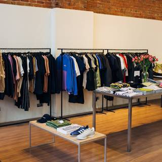 Clothes shop wallpaper