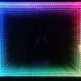 Infinity mirror wallpaper
