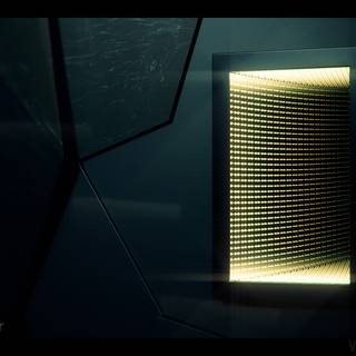 Infinity mirror wallpaper