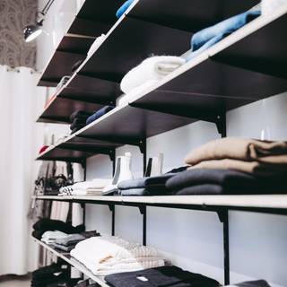 Clothes shop wallpaper