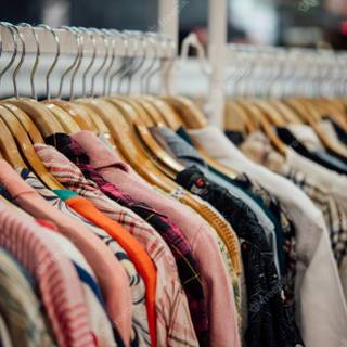 Clothes shop wallpaper