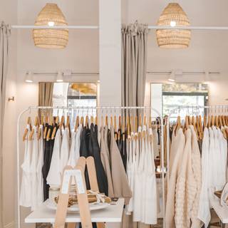 Clothes shop wallpaper