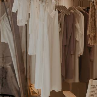 Clothes shop wallpaper