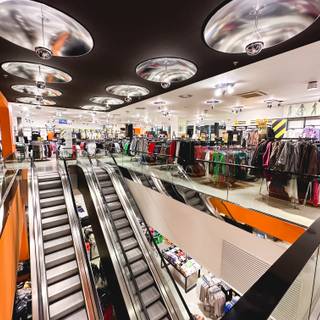 Clothes shop wallpaper