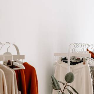 Clothes shop wallpaper