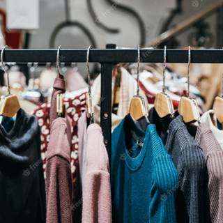 Clothes shop wallpaper