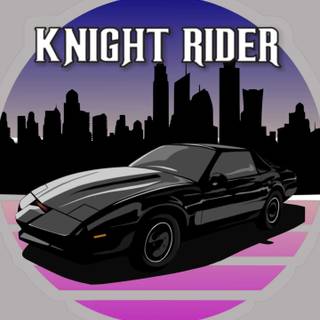 Knight Rider iPhone wallpaper