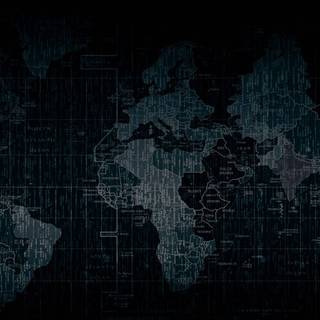 Cyber security 3D wallpaper