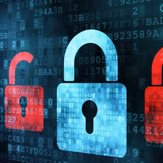 Cyber security 3D wallpaper