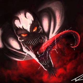 Neon Anti Venom wallpaper