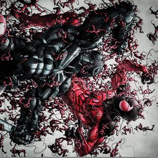 Neon Anti Venom wallpaper