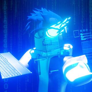 Roblox hacker wallpaper