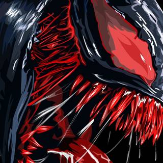 Neon Anti Venom wallpaper
