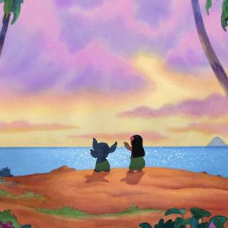 Lilo and Stitch desktop wallpaper