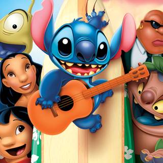 Lilo and Stitch desktop wallpaper