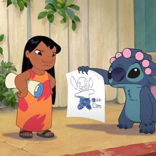 Lilo and Stitch desktop wallpaper