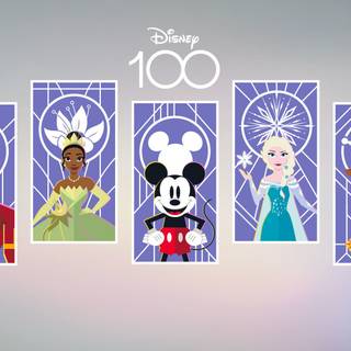 Disney 100 wallpaper