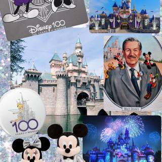 Disney 100 wallpaper