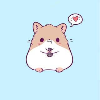 Cartoon hamster wallpaper