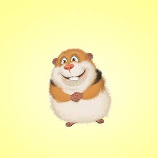 Cartoon hamster wallpaper