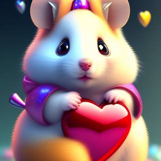 Cartoon hamster wallpaper