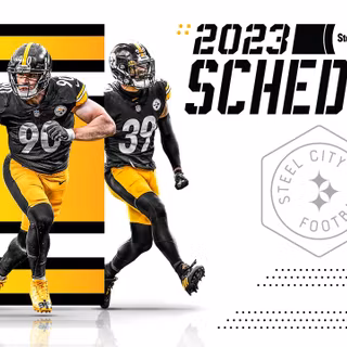 2023 Steelers schedule wallpaper