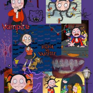 Mona the Vampire wallpaper