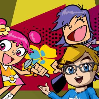 Hi Hi Puffy AmiYumi desktop wallpaper