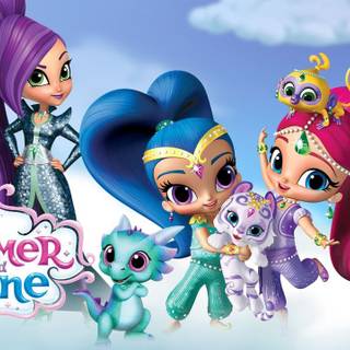Shimmer and Shine desktop wallpaper