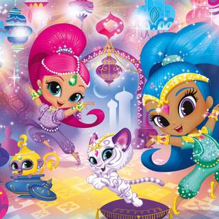 Shimmer and Shine desktop wallpaper