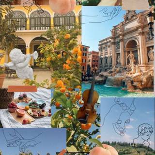 Italian summer wallpaper