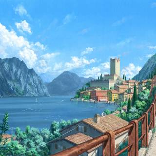 Italian summer wallpaper