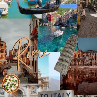 Italian summer wallpaper