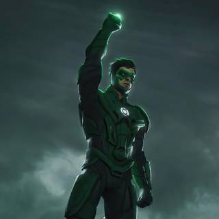 Green Lantern 4k wallpaper