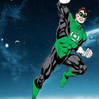 Green Lantern 4k wallpaper
