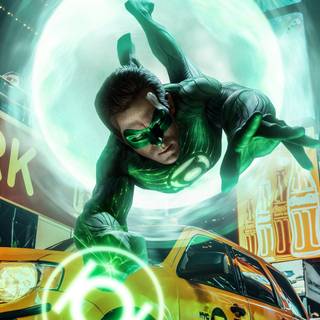 Green Lantern 4k wallpaper