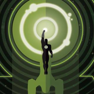 Green Lantern 4k wallpaper