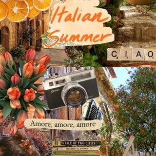 Italian summer wallpaper