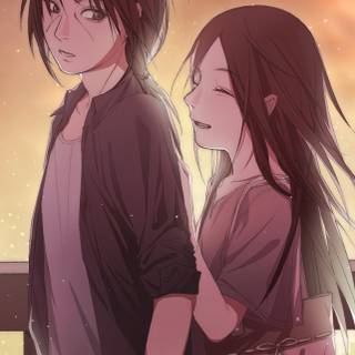 Itachi love wallpaper