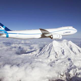 Boeing 747 4k wallpaper