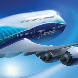 Boeing 747 4k wallpaper