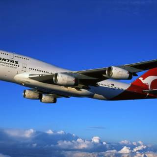 Boeing 747 4k wallpaper