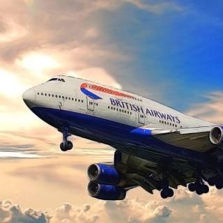 Boeing 747 4k wallpaper